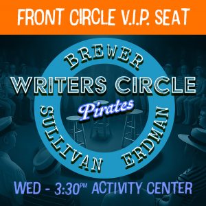 Writer's Circle 2026 Pirates VIP
