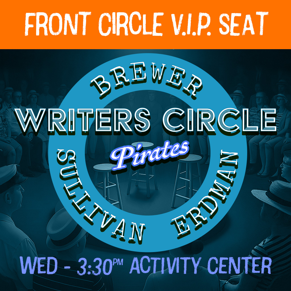 Writer's Circle 2026 Pirates VIP